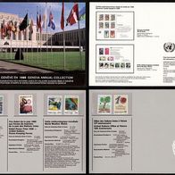 Vereinte Nationen (UNO) Genf-Jahressammelmappe 1989 postfrisch * * <