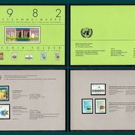 Vereinte Nationen (UNO) Wien - Jahressammelmappe 1982 postfrisch * * <