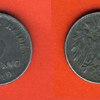 Kaiserreich 5 Pfennig 1919 J Top