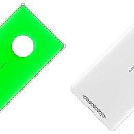 Nokia Lumia 830 Weiß / Grün - Battery Door Back Cover mit NFC Antenne (original)