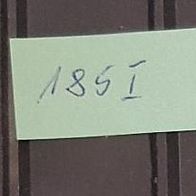 Saargebiet Michel Nummer 185 gestempelt - Plattenfehler I -