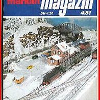 Märklin Magazin - Ausgabe 4/1981