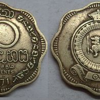 Sri Lanka 10 Cents 1971 ## Le2