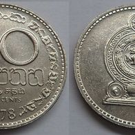 Sri Lanka 50 Cent 1978 ## C2