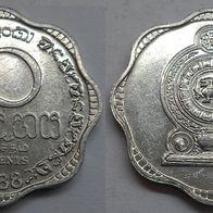 Sri Lanka 10 Cents 1988 ## B13