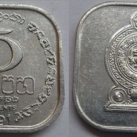 Sri Lanka 5 Cents 1991 ## Li3
