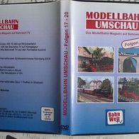 dvd Modellbahn Umschau 17 - 20 , 1 Scheibe