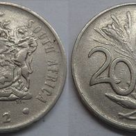 Südafrika 20 Cents 1972 ## B13