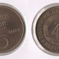 DDR 5 Mark 1969 -A- "20 Jahre DDR" vz - Stempelglanz