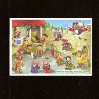 Ü - Ei Beipackzettel Das Königliche Turnier Funny Castle Frankreich C - 17