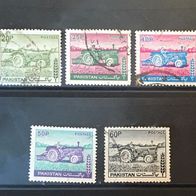 Pakistan MiNr. 467-471 gestempelt M€ 1,50 #317