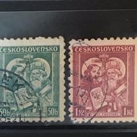Tschechoslowakei MiNr. 339-340 gestempelt M€ 0,60 #D134e