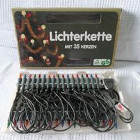Christbaumschmuck - Lichterkette, 35 Lichter bunt (M#)