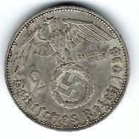 2 Reichsmark Silber 1938 B sehr schön/ vorzüglich