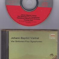 Johann Baptist Vanhal - Vier Sinfonien/ Four Symphonies / CD, Album
