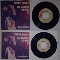 Debby Boone – You Light Up My Life / Hasta Mañana 7", Single, 45 RPM, Vinyl