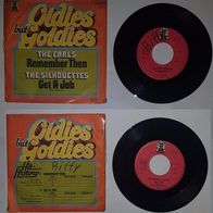 The Earls – Remember Then / The Silhouettes / Get A Job 7", Single, 45 RPM, Vinyl