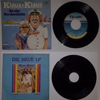 Klaus & Klaus – An Der Nordseeküste / Neulich In Der Disco 7", Single, 45 RPM, Vin
