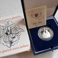 Vatikan 2002 10 Euro PP Gedenkmünze * die ersten Vatikan Euro Gedenkmünzen