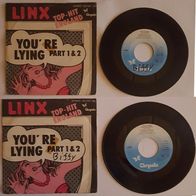 Linx – You’re Lying Part 1 & 2 7", Single, 45 RPM, Vinyl