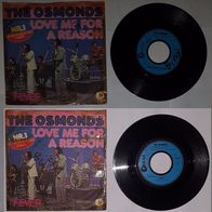 The Osmonds – Love Me For A Reason / Fever 7", Single, 45 RPM, Vinyl