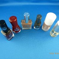 Beauty Set / 6 Nagellacke Essence Pearl Crack + P2 last forever + Catrice