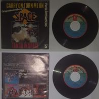 Space – Carry On, Turn Me On / Tango In Space 7", Single, 45 RPM, Vinyl