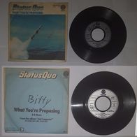 Status Quo – What You´re Proposing / A B Blues 7", Single, 45 RPM, Vinyl