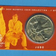 Australien 5 Dollars Sydney 2000 Olympic - Coin - Card - Judo
