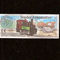 Ü - Ei Beipackzettel Tender - Lokomotive 660 213