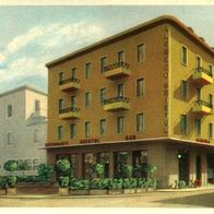 I 43100 Parma Pension Albergo > Bristol < Künstlerkarte um 1950