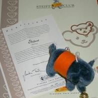 STEIFF CLUB Elefant blau 07 im Handel nicht erhältlich