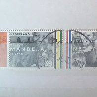 Niederlande MiNr. 2136-2137 Nelson Mandela komplett gestempelt M€ 1,60 #325
