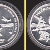 1997 Finnland Allgemeine Luftfahrt 10 Euro Probe Silber nur 20000 Exemplare