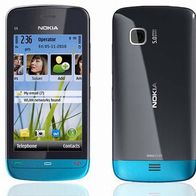 Nokia C5-03 NAVI Smartphone (8.1cm (3.2 Zoll) Touchscreen, Ovi Karten, GPS