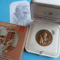 Vatikan 2015 Gedenk - Bronzemedaille Barmherzigkeit