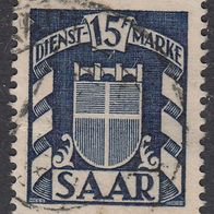 Saargebiet Dienstmarke 40 O #023663