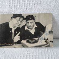 Die zwei Peterlesboum - Autogrammkarte (M#)