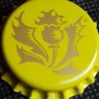 Gordon Brauerei Bier Kronkorken GELB Genval Belgien 2017 Kronenkorken craft beer cap