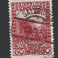 Österreich 1908, Mi.-Nr. 151, gestempelt