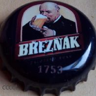 Breznak 1753 Brauerei Bier Kronkorken Kronenkorken Schwarz Schwarzbier Tschechien RRK