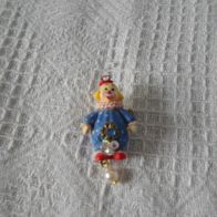 kleiner Clown zum Anstecken mit Perle (M*)