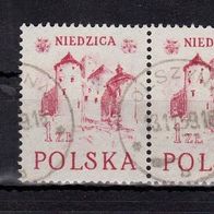 Polen Mi. Nr. 769-II - 2-fach waagerecht - Hist. Baudenkmäler: Burg Niedzica o <