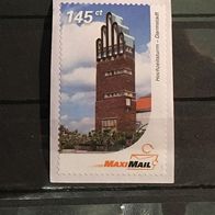 Maximail Marke 145 Ct. Hochzeitsturm Darmstadt (un)gestempelt auf Papier #F108d