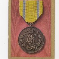 Waldorf Astoria Orden Sachsen Friedr. August Medaille Nr 191