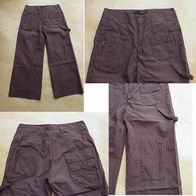 Super schöne dunkelbraune Cargo Hose von B-Young Gr.S