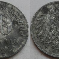 Deutsches Reich 10 Pfennig 1922-Zink ## Kof2