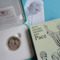 Vatikan 2013 5 Euro PP Gedenkmünze Silber