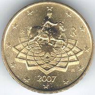 50 Cent Italien 2007 Euro-Kursmünze -- unzirkuliert unc.