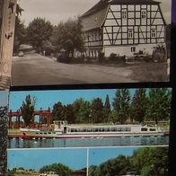 Ansichtskarten von Dübener Heide und Weiße Flotte Potsdam